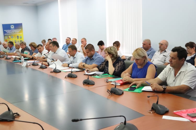 Юрій Гусєв обговорив стратегічні питання з членами Херсонського регіонального відділення Асоціації міст України
